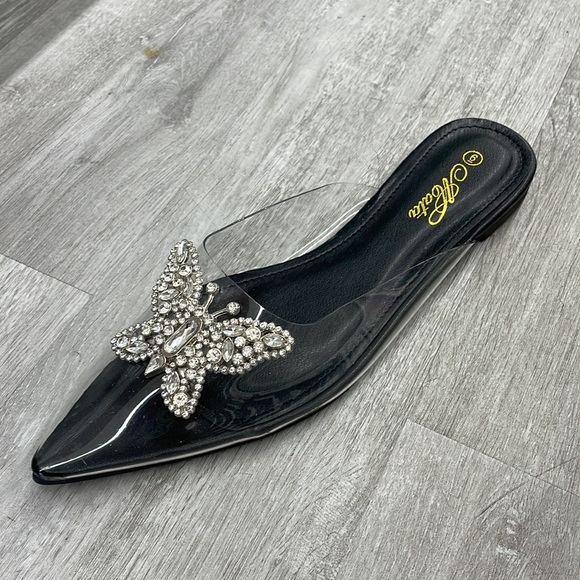 Black clear butterfly flat - Picture 2 of 4